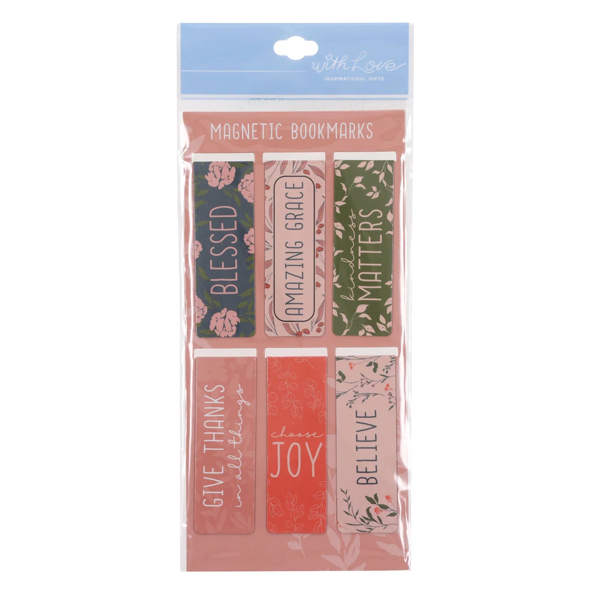 Blessed Botanicals Six-Piece Magnetic Bookmark Set - Image 3