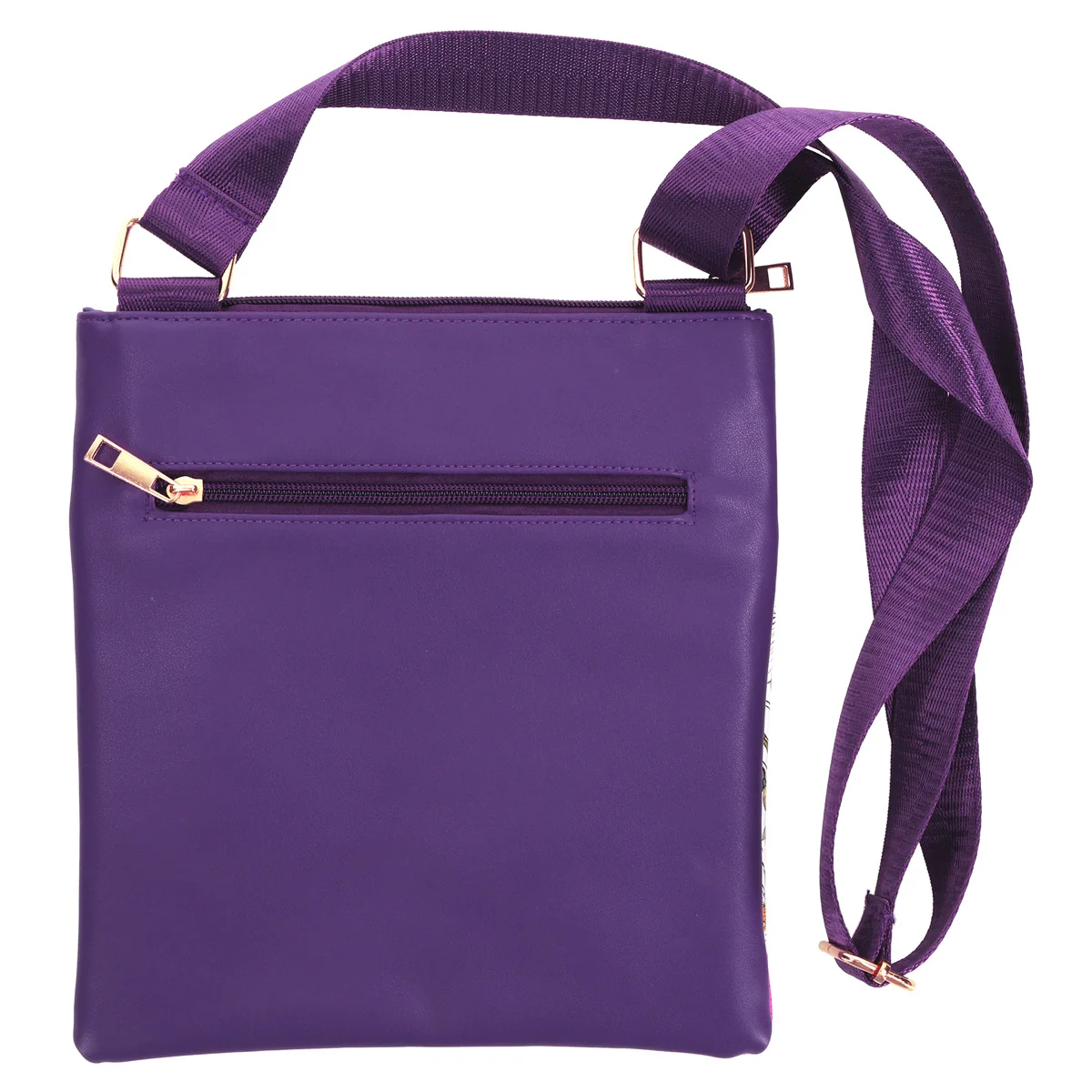 Bloom in His Grace Faux Leather Sling Bag - Image 2