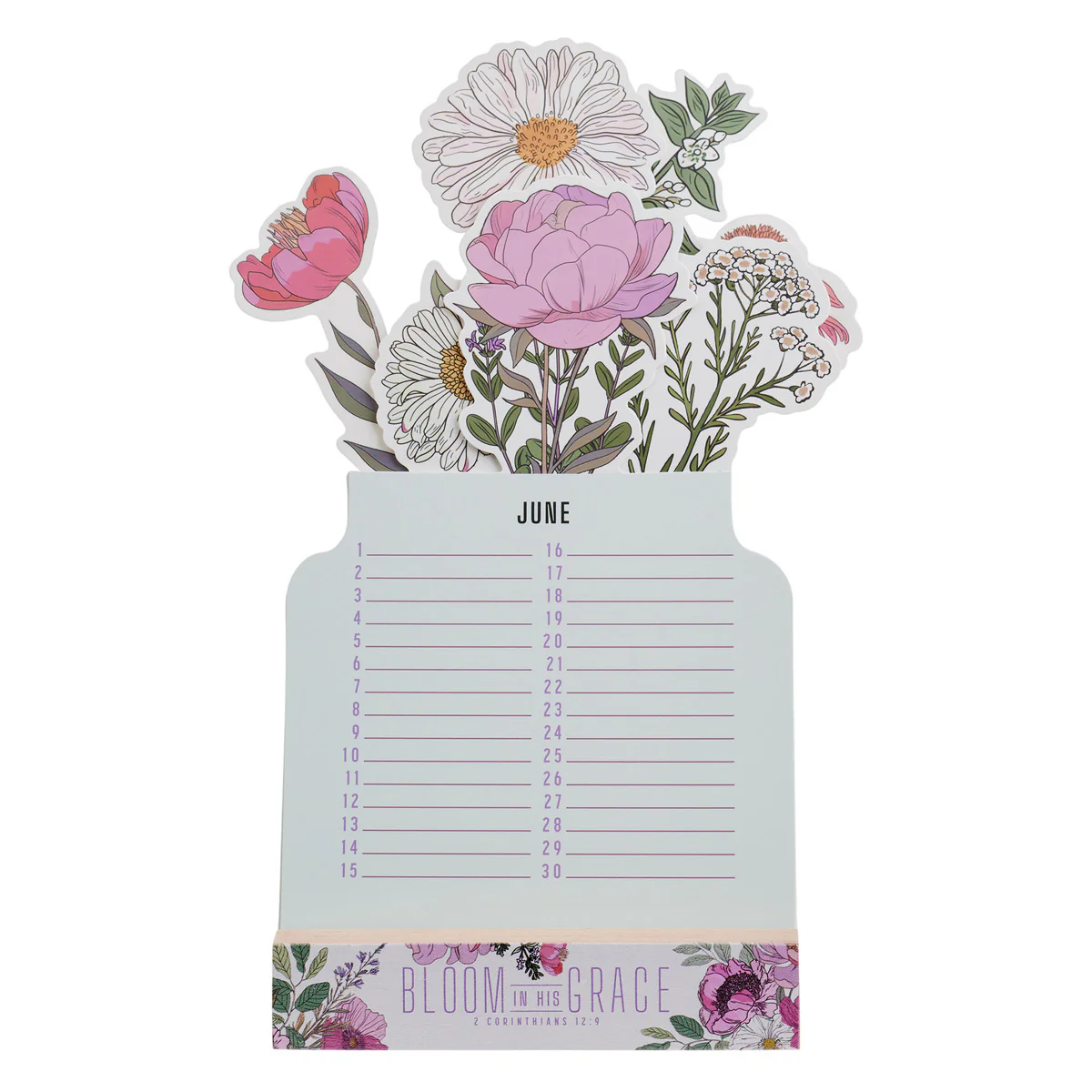Bloom in His Grace Flower Pot Special Days Calendar - Image 5