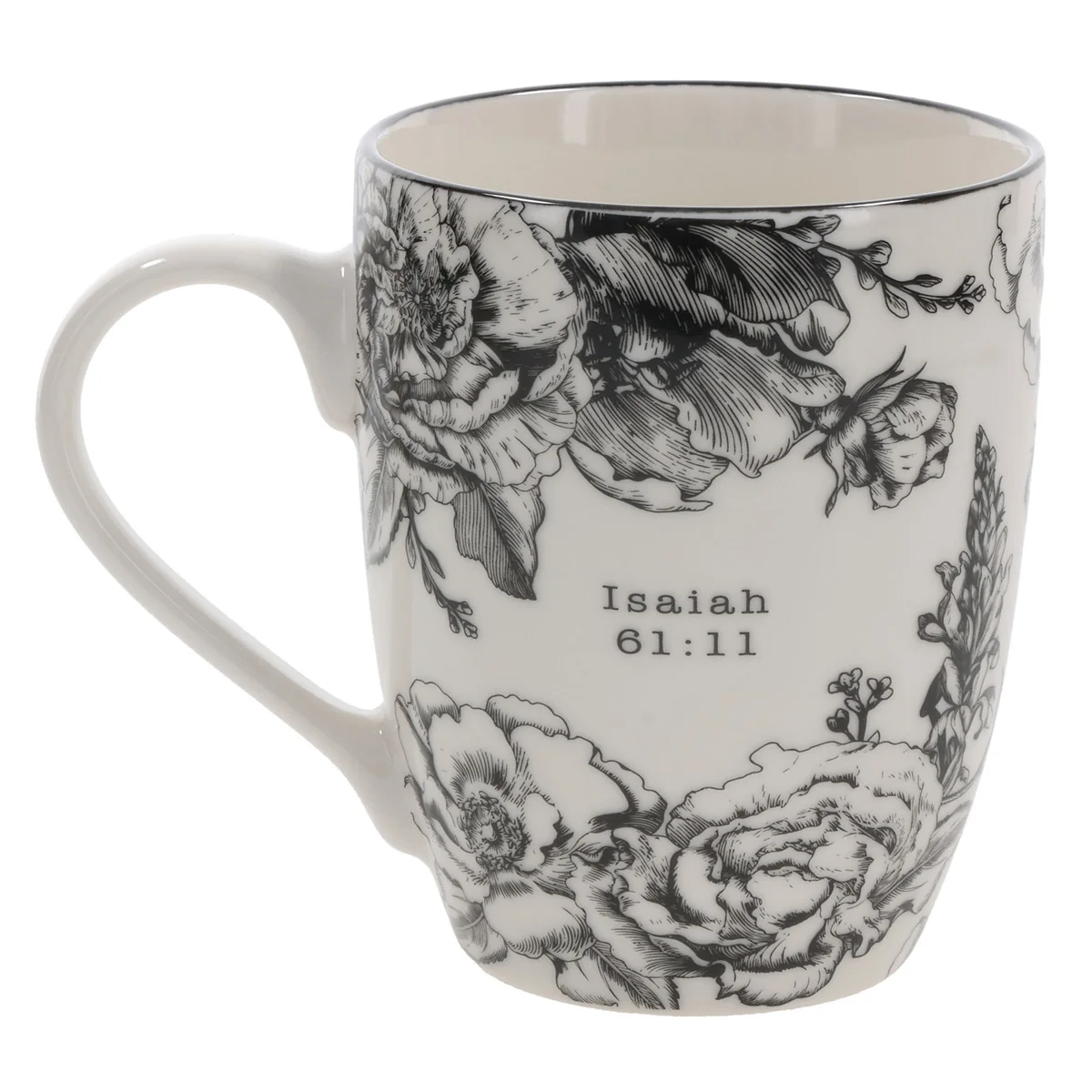 Bloom with Grace Ceramic Mug - Image 2