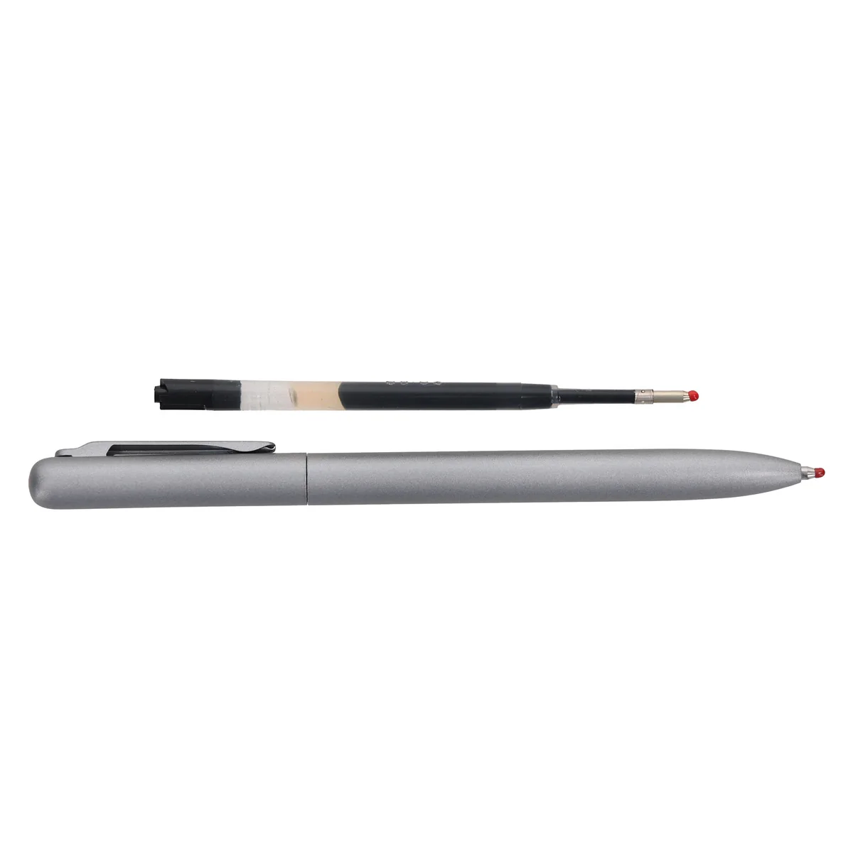 Bolton Twist-Action Silver Pen With Pen Refill In Acrylic Gift Box - Image 3