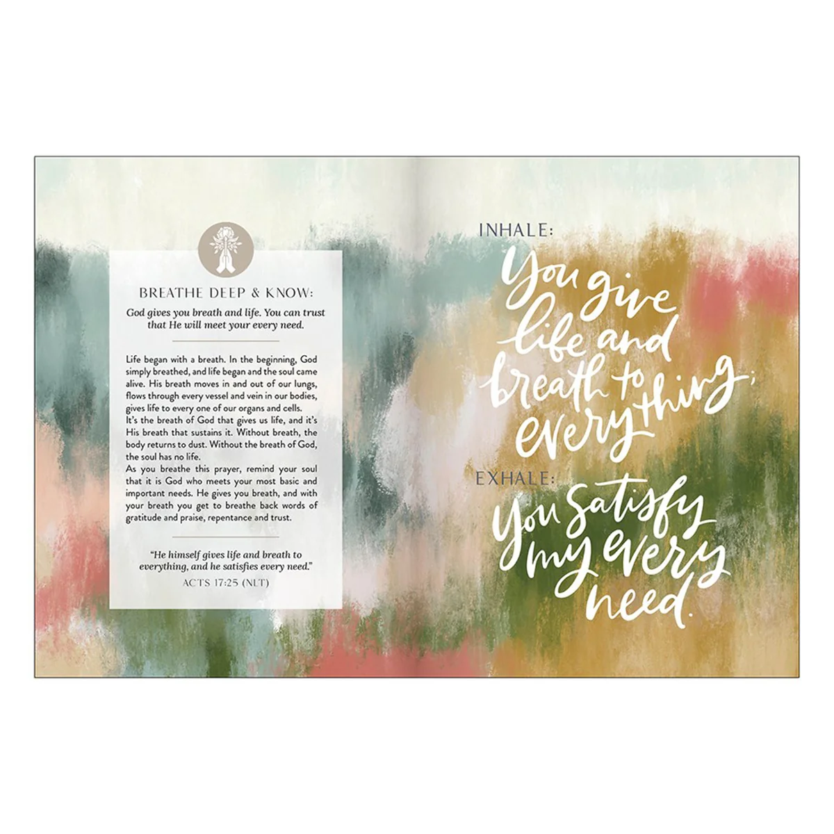 Breath As Prayer: Calm Your Anxiety / Mind / Soul (Hardcover) - Image 3