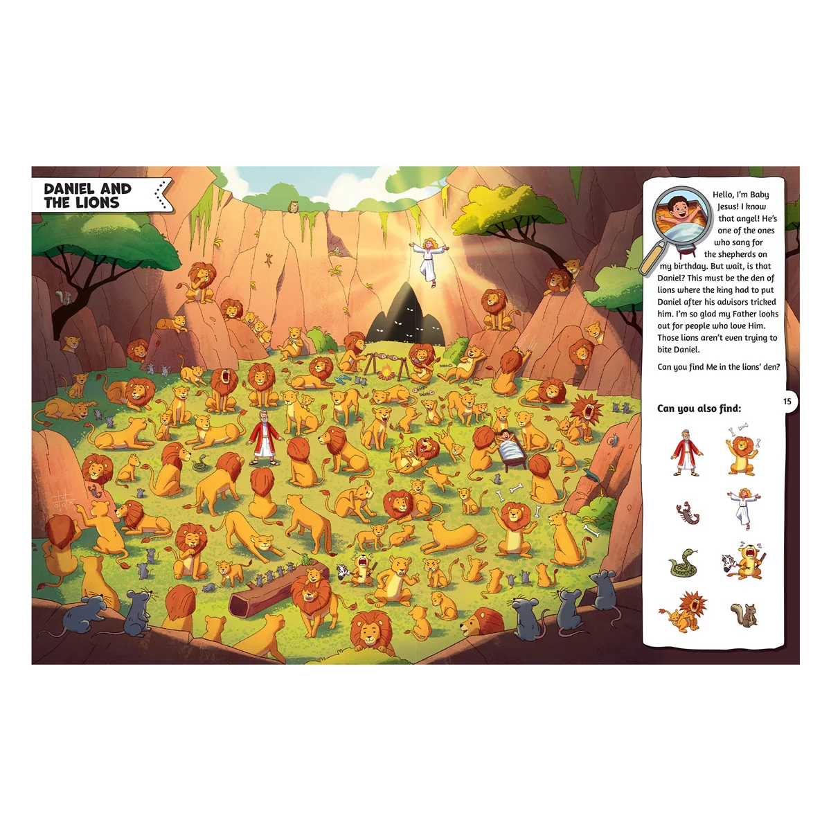 Can You Find Me in the Bible?: Find the Person Who Does Not Belong in the Story HC - Image 5