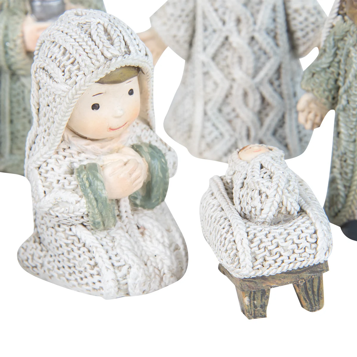 Christmas Nativity White Set Of 11 - Image 4
