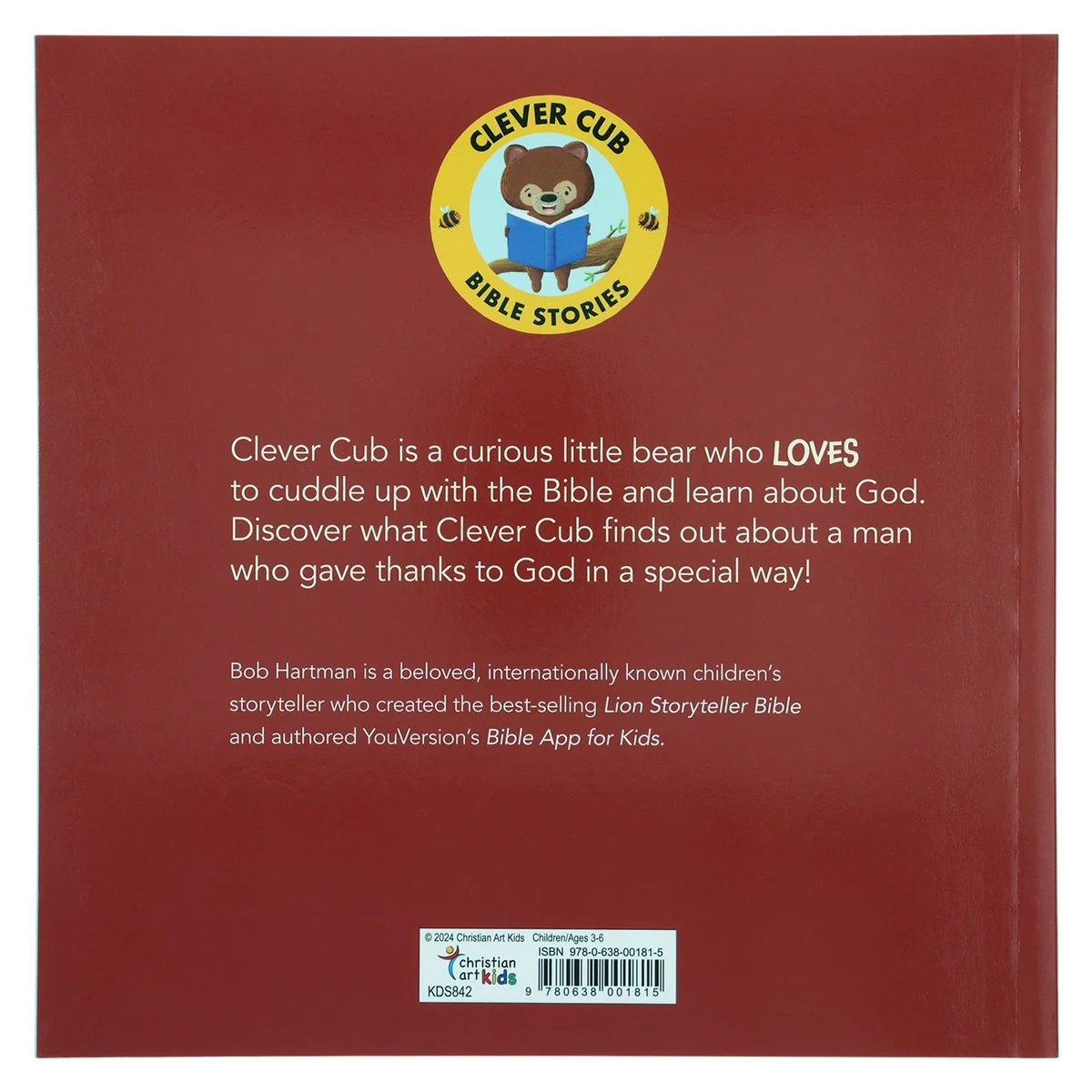 Clever Cub Gives Thanks to God (Paperback) - Image 2