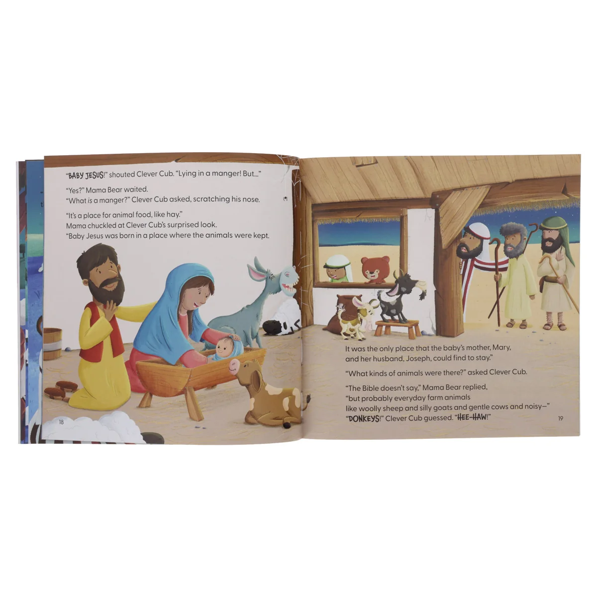 Clever Cub Welcomes Baby Jesus (Paperback) - Image 5