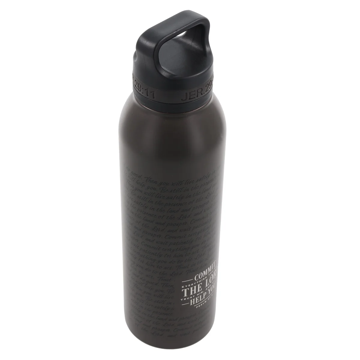 Commit Everything You Do to the Lord Stainless Steel Water Bottle - Image 3