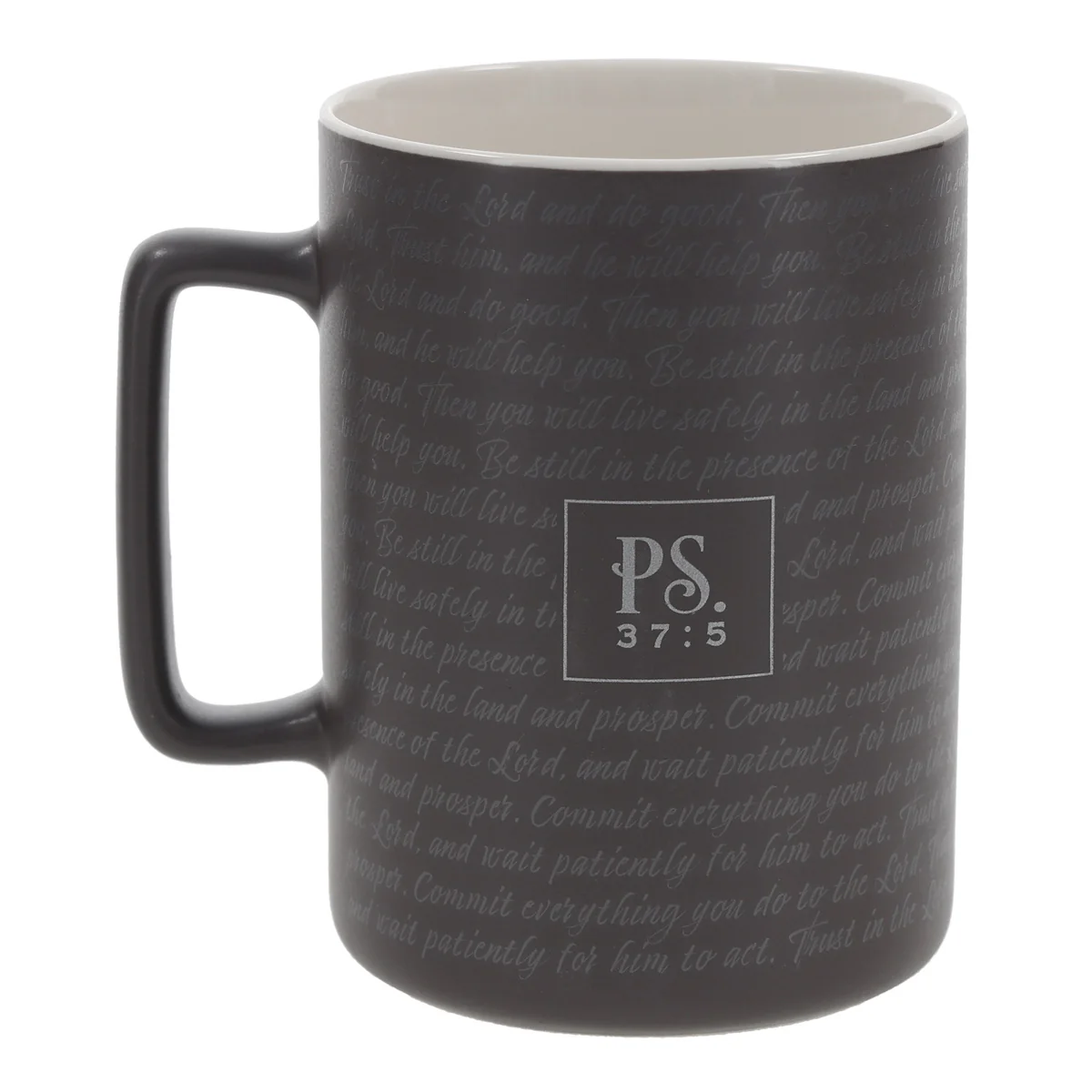 Commit Everything You Do to the Lord Trust Him, and He Will Help You Ceramic Mug - Image 2