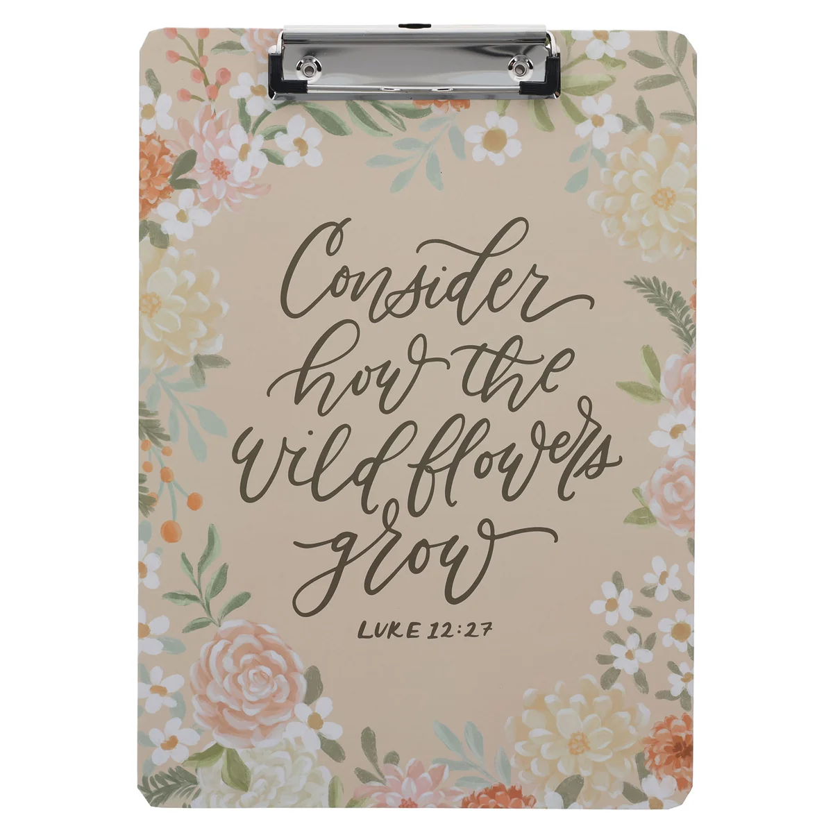 Consider How the Wildflowers Grow Clipboard with Notepad - Image 4