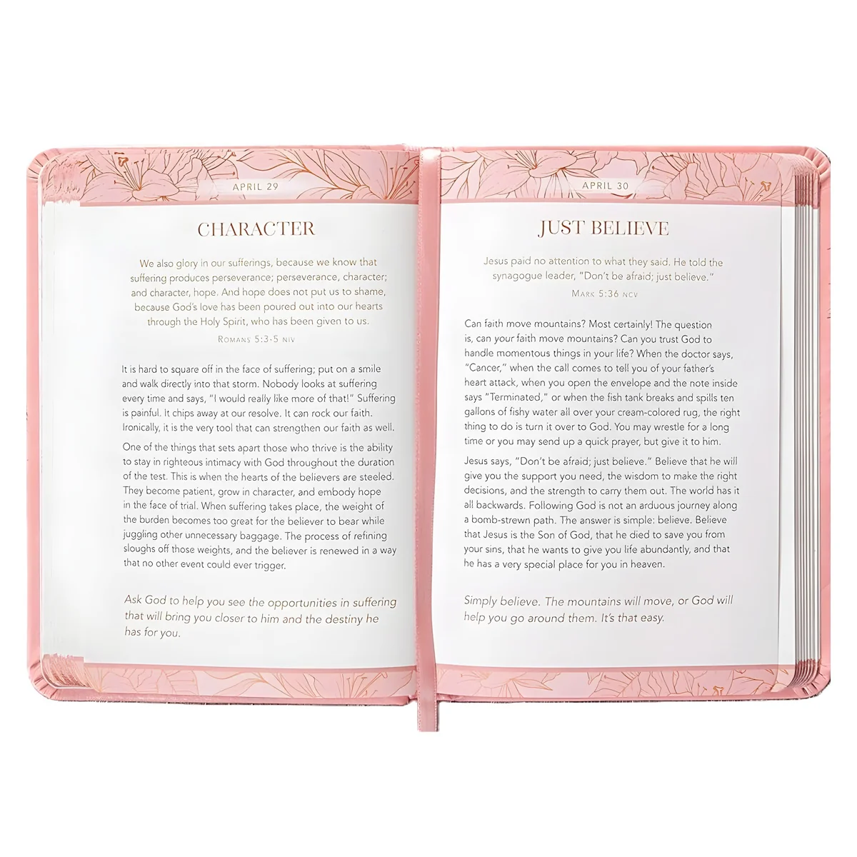 Consider the Lilies: 365 Devotions for Women (Imitation Leather) - Image 4