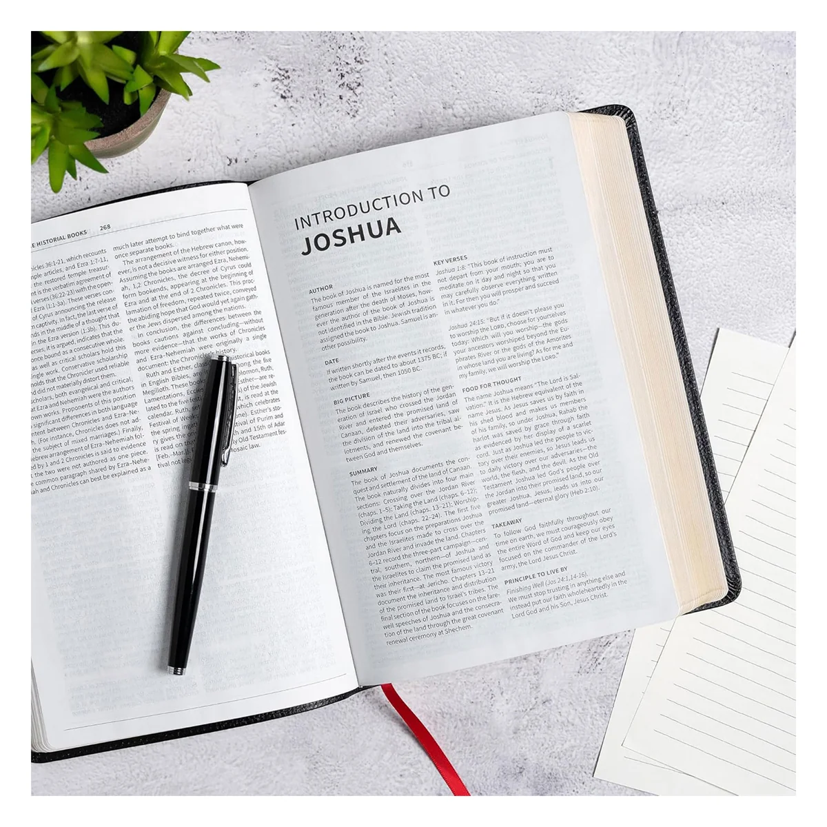 CSB Black Imitation Leather Everyday Study Bible - Image 2