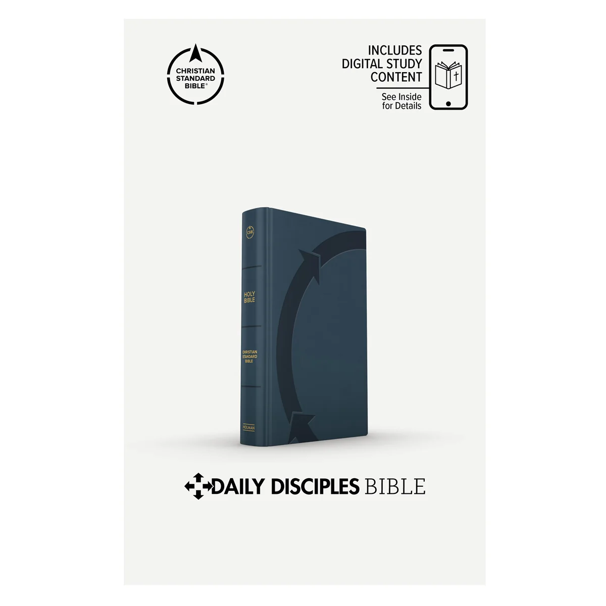 CSB Blue Imitation Leather Daily Disciples Bible - Image 2
