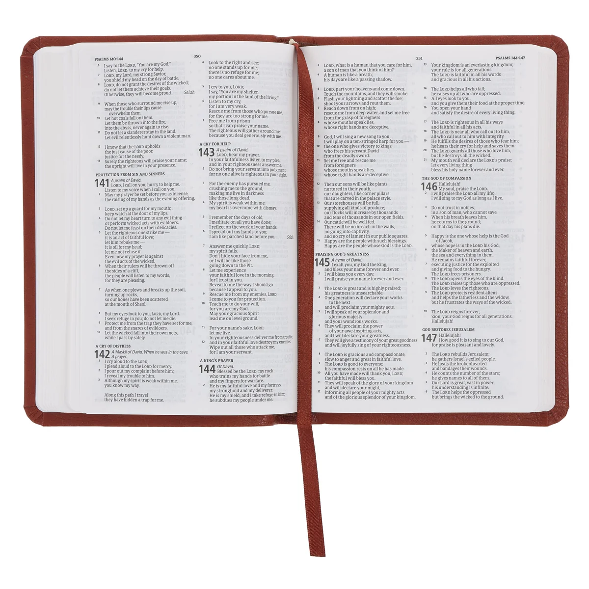 CSB Brown Imitation Leather Value Edition Compact Bible - Image 6