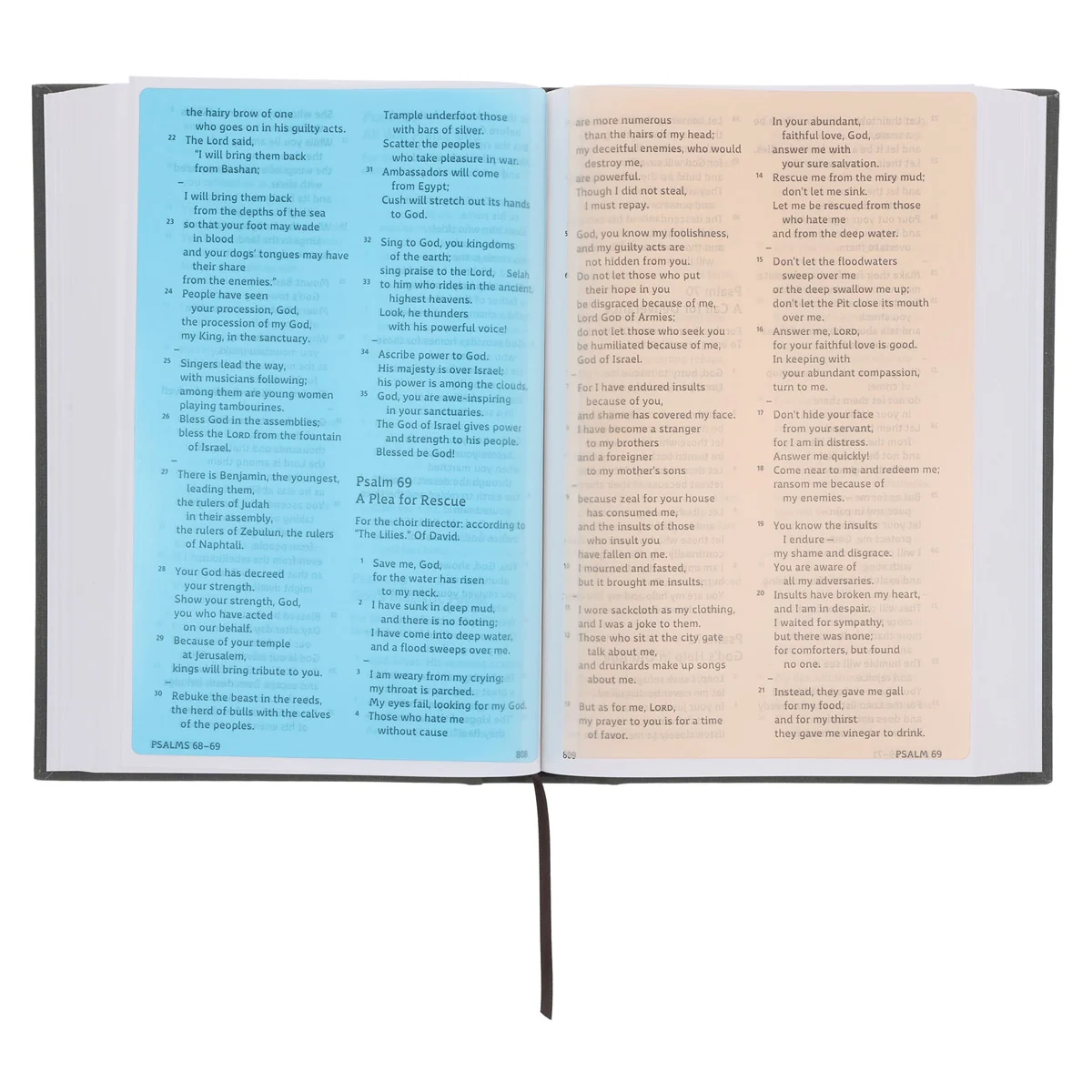 CSB Charcoal Hardcover Grace Dyslexia Friendly Bible Large Print - Image 5
