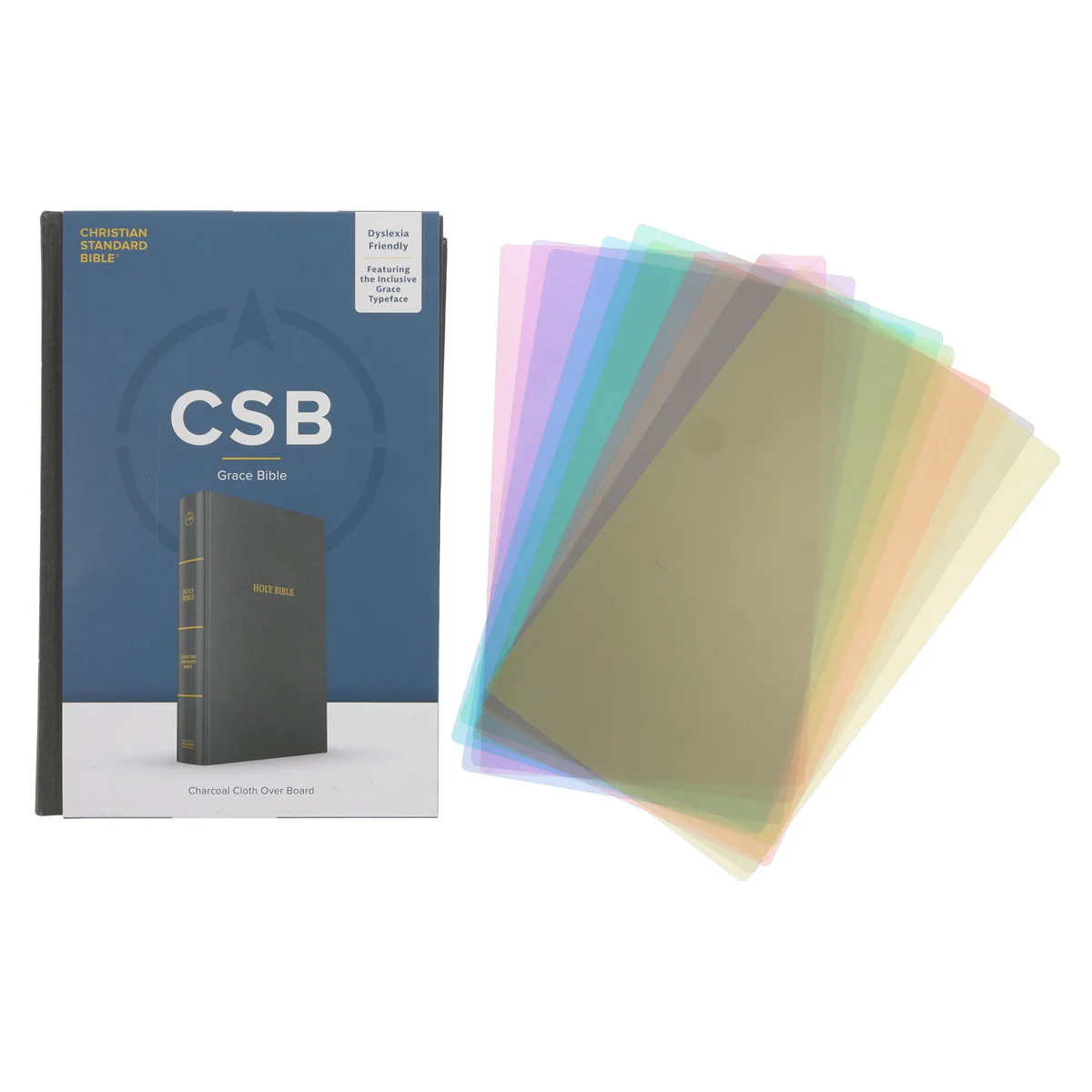 CSB Charcoal Hardcover Grace Dyslexia Friendly Bible Large Print - Image 6