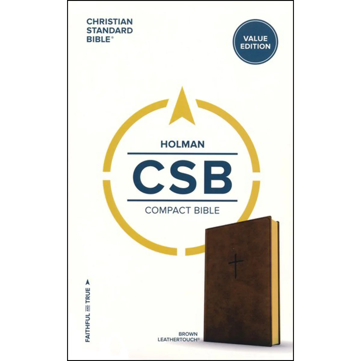 CSB Compact Bible Value Edition Brown (Imitation Leather) - Image 2