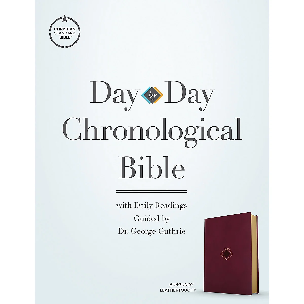 CSB Day-by-Day Chronological Bible Burgundy (Imitation Leather) - Image 2