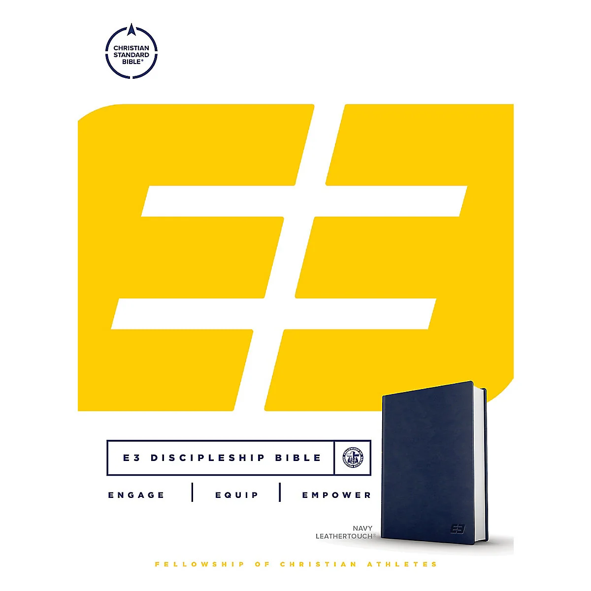 CSB E3 Discipleship Bible Navy (Imitation Leather) - Image 2