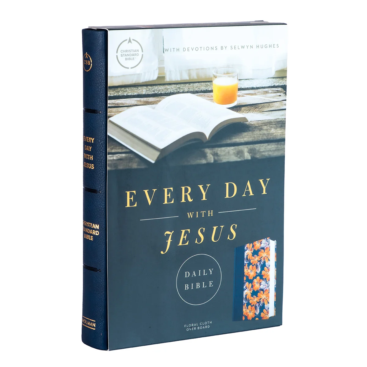 CSB Every Day With Jesus Daily Bible Floral (Hardcover) - Image 3
