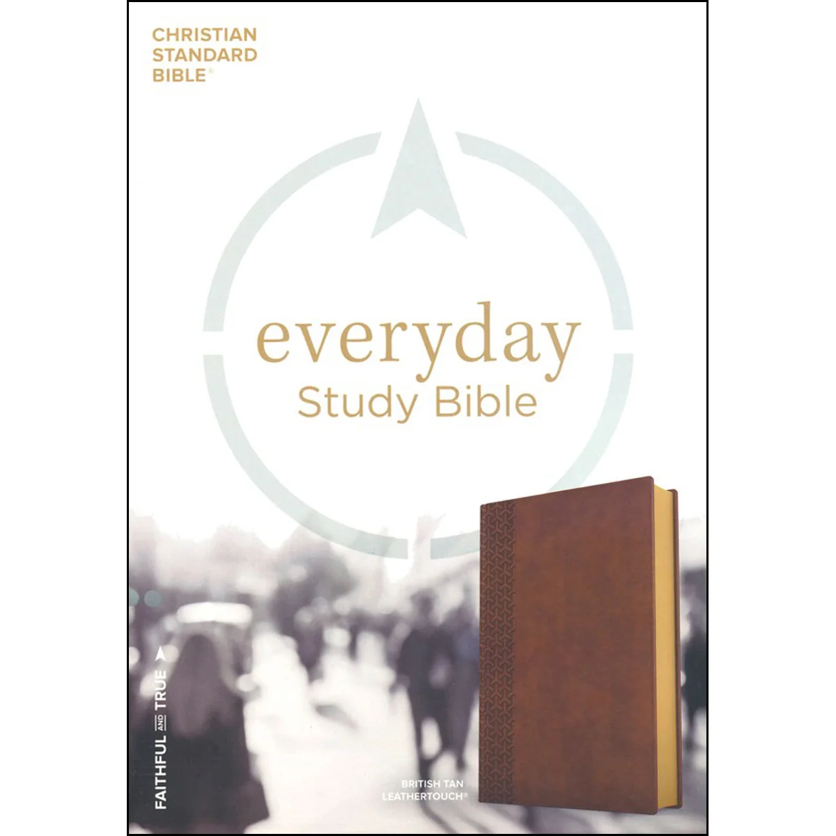 CSB Everyday Study Bible British Tan (Imitation Leather) - Image 3