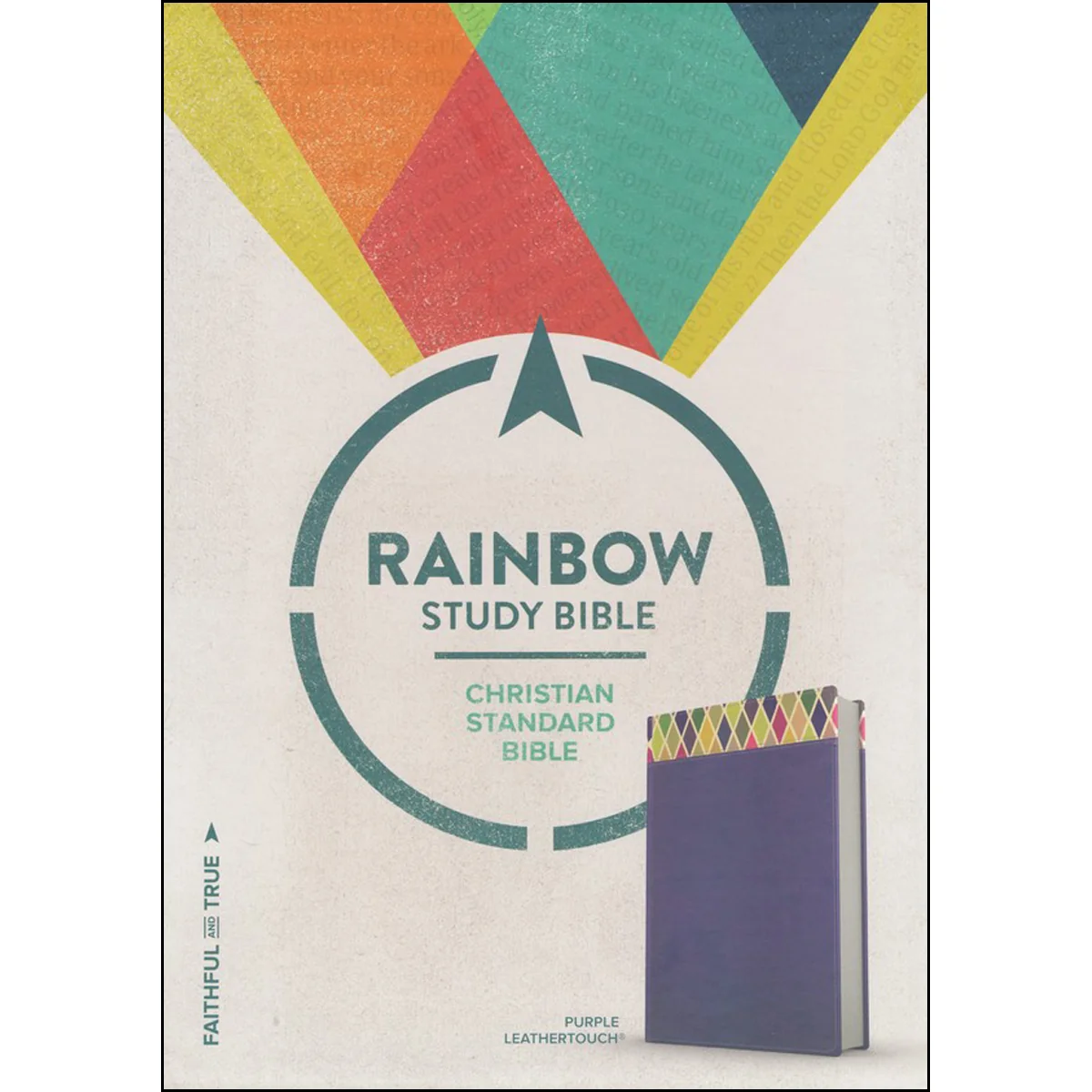 CSB Rainbow Study Bible Purple (Imitation Leather) - Image 2