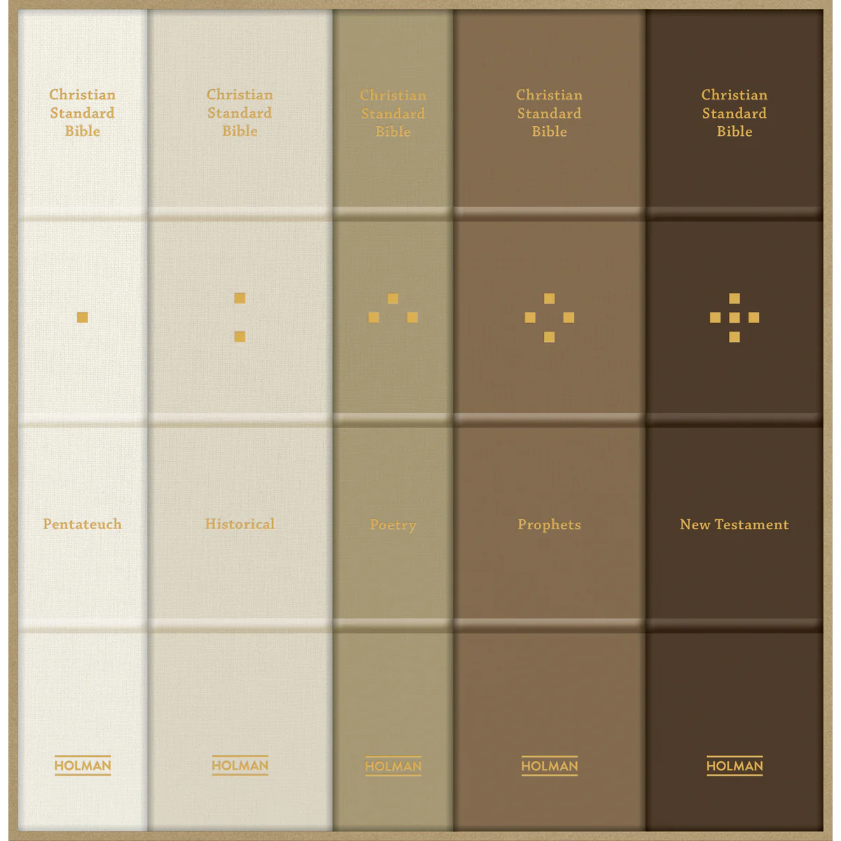 CSB Reader's Bible 5 Volume Collection Cloth Over Board (Hardcover)