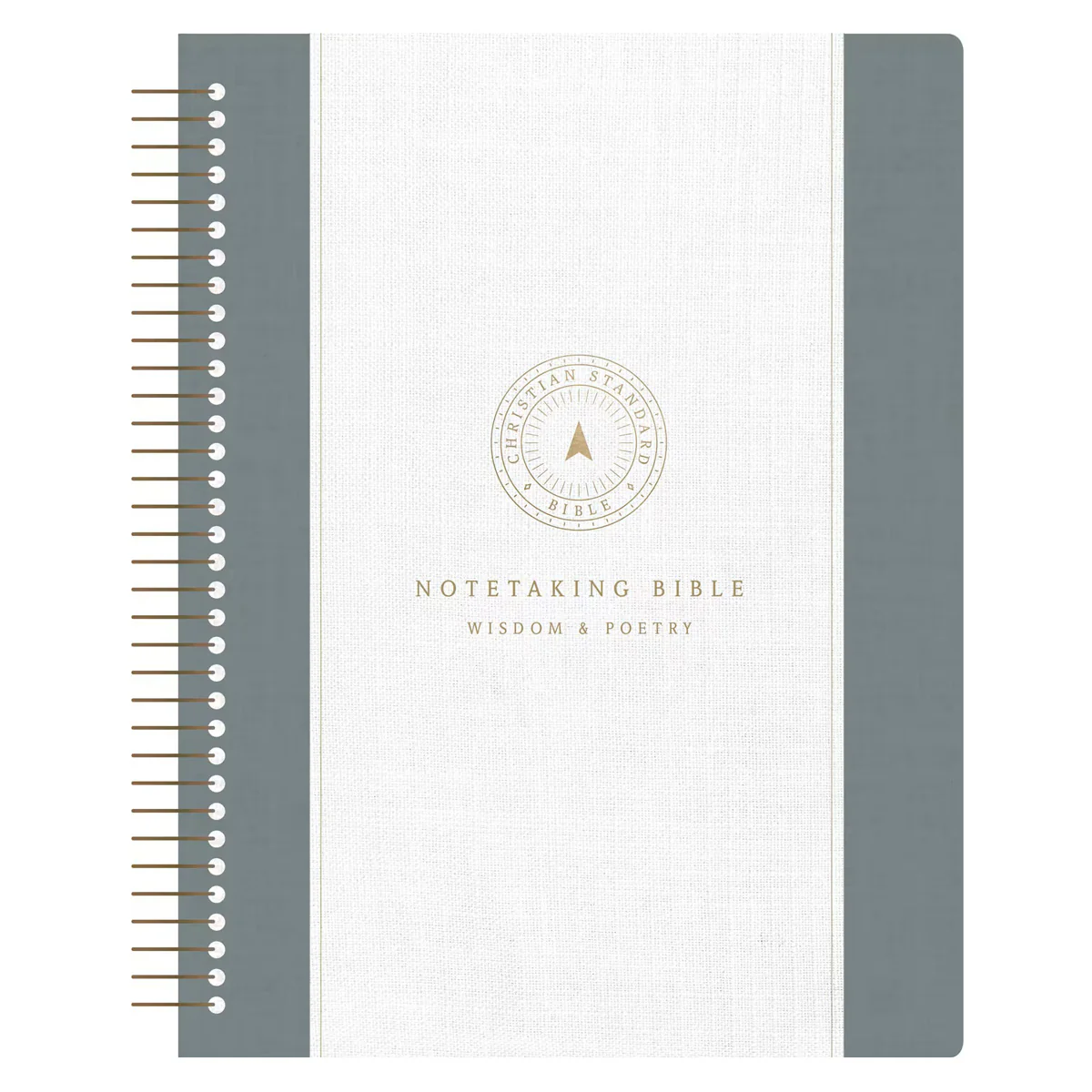 CSB Spiral-Bound Hardcover Notetaking Optimal Type Bible Wisdom and Poetry