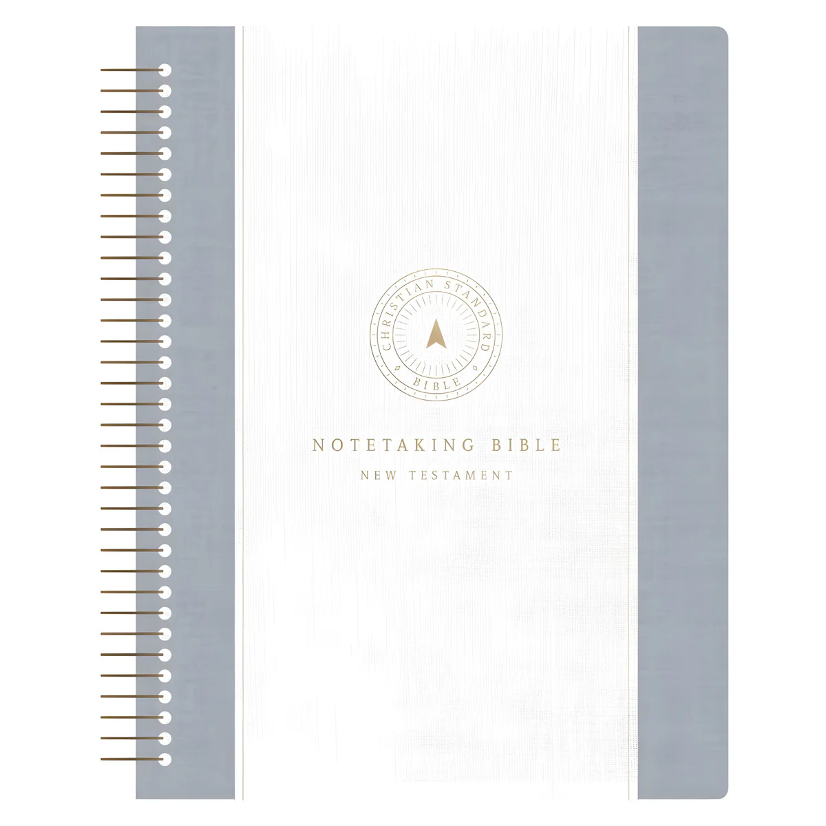 CSB Spiral-Bound Hardcover Notetaking Optimal Type New Testament Bible
