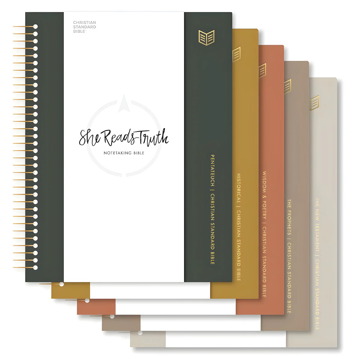CSB Spiral-Bound Hardcover She Reads Truth Five-Volume Set Notetaking Bible - Image 2
