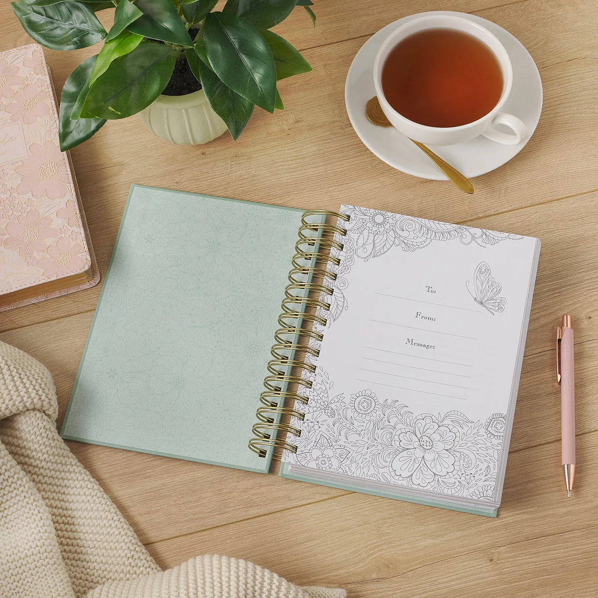 Daily Through the Psalms: A 365-Day Creative Journal (Spiral-Bound) - Image 2