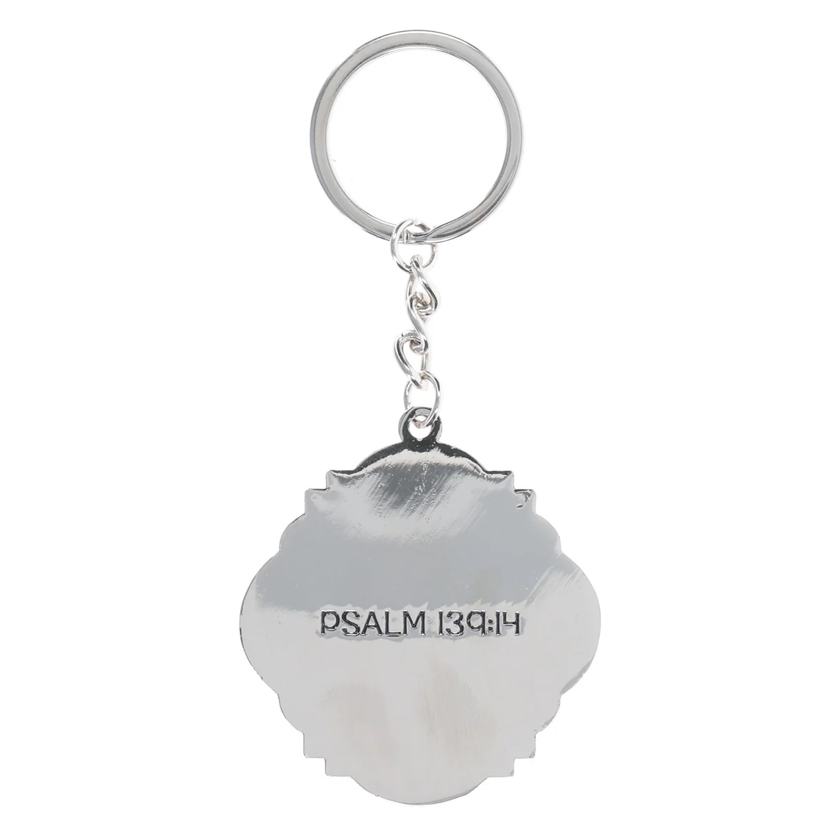 Daughter of the King of Kings Epoxy and Metal Key Ring - Image 2