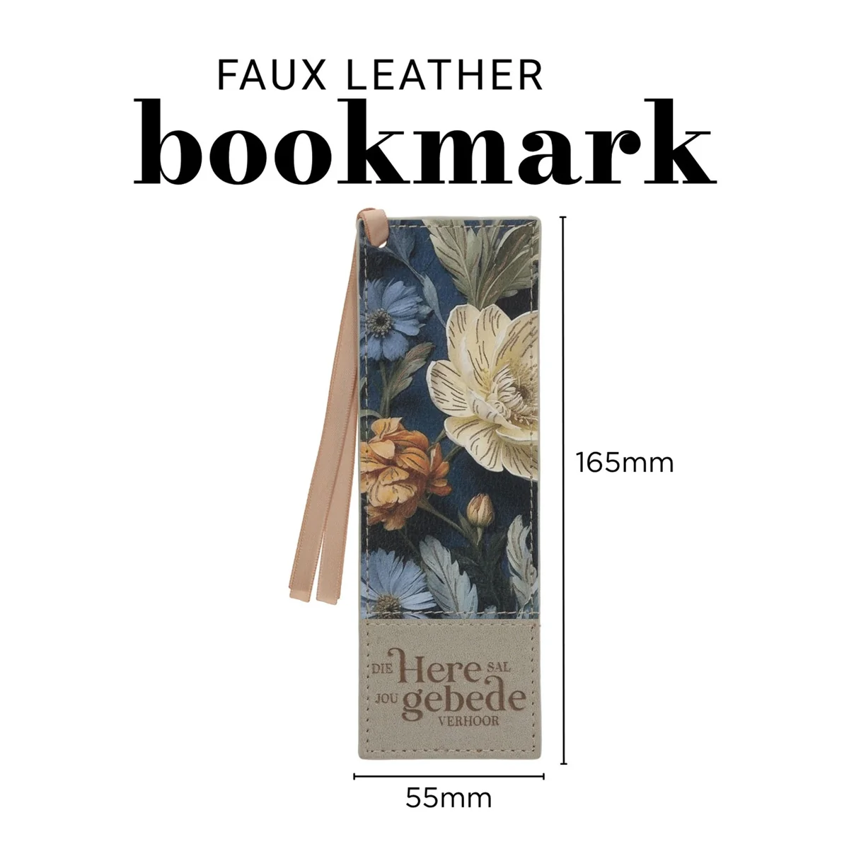 Die Here Sal Jou Gebede Verhoor Afrikaans Faux Leather Bookmark - Image 4