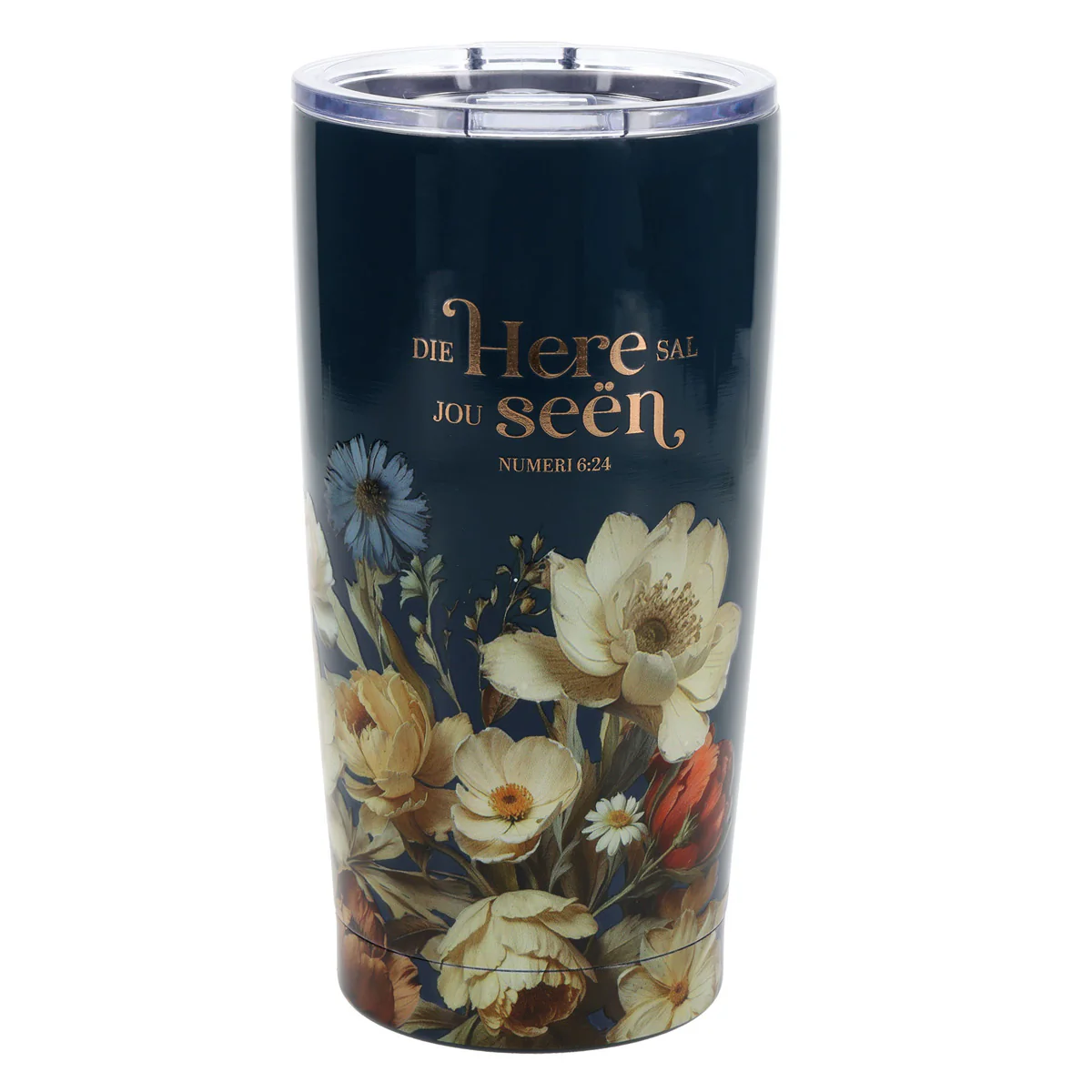 Die Here Sal Jou Seen Afrikaans Stainless Steel Travel Mug