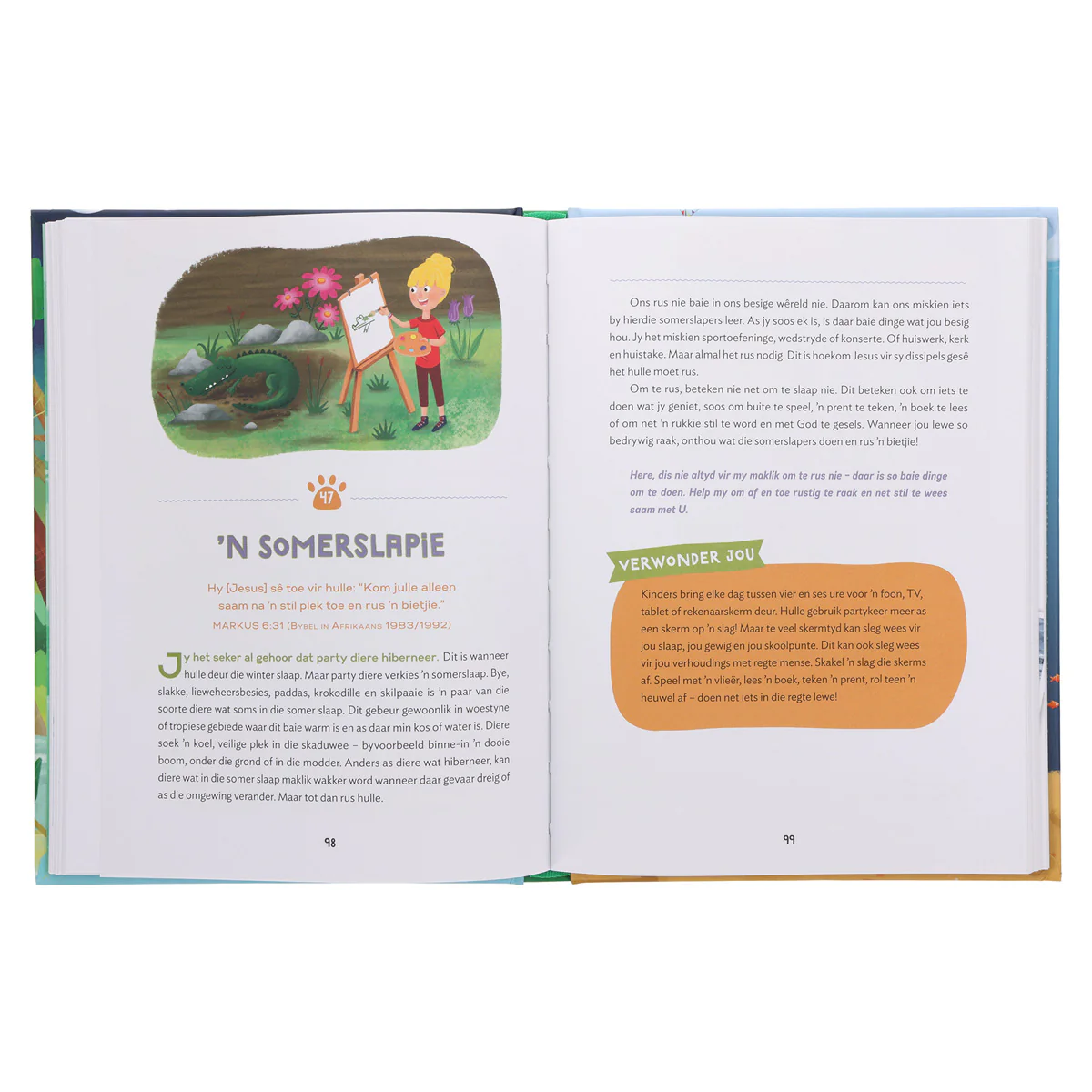 Die Wonder Van Die Skepping: 100 Dagstukkies Oor God & Wetenskap (3 Onbeskryflik Kinders)(Hardeband) - Image 5