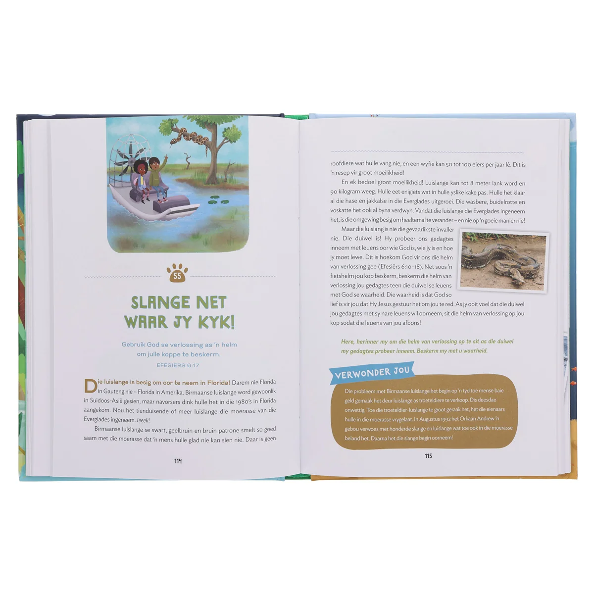 Die Wonder Van Die Skepping: 100 Dagstukkies Oor God & Wetenskap (3 Onbeskryflik Kinders)(Hardeband) - Image 6