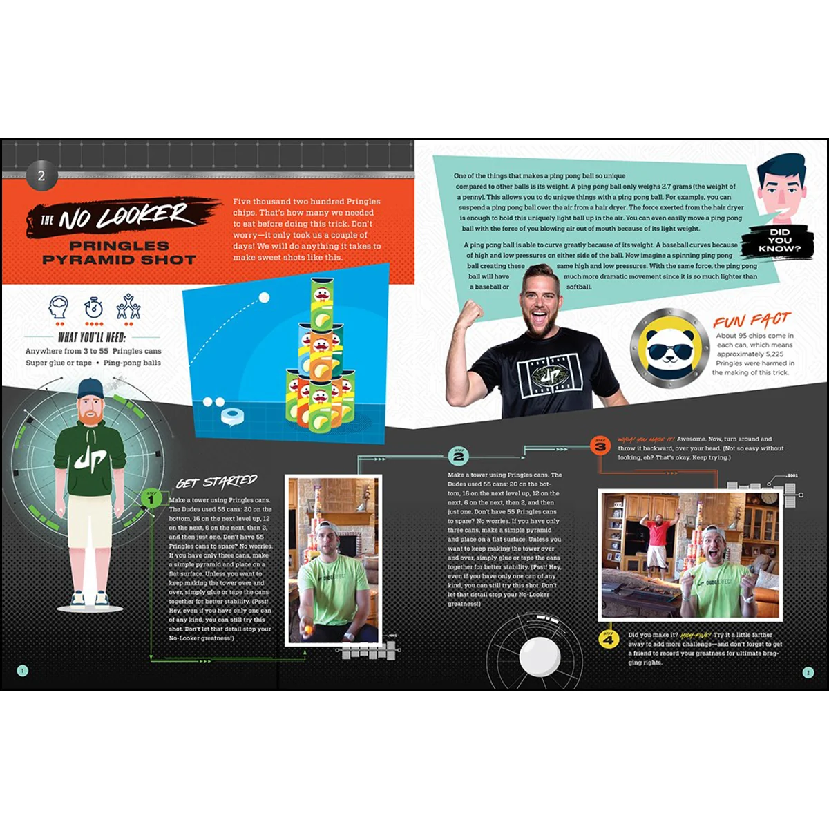 Dude Perfect: 101 Tricks, Tips, And Cool Stuff (Hardcover) - Image 2