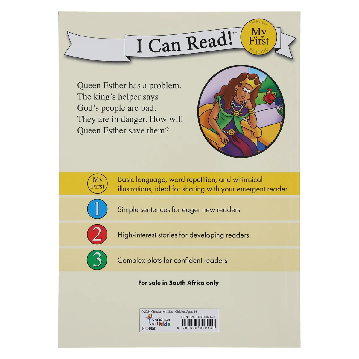 Esther and the King I Can Read! (Paperback) - Image 2