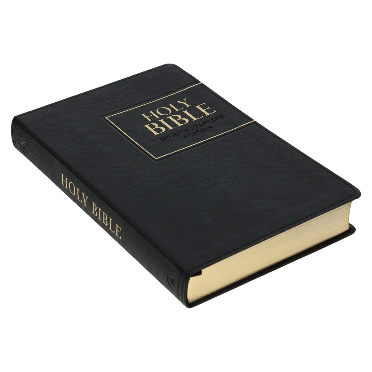 ESV Black Frame Faux Leather Standard Bible - Image 3