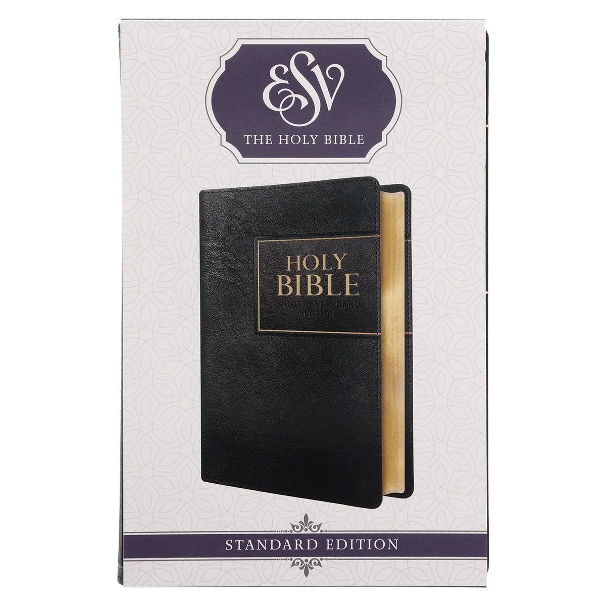 ESV Black Frame Faux Leather Standard Bible - Image 7