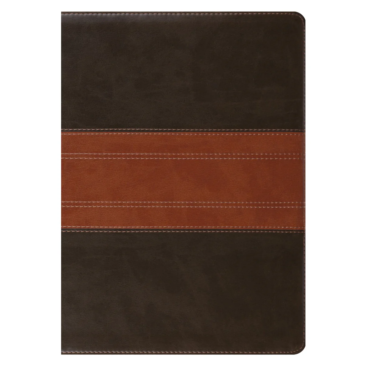 ESV Forest and Tan Imitation Leather Personal Size Study Bible