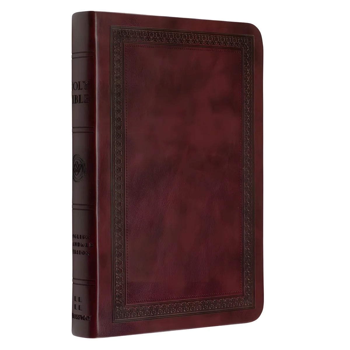ESV Mahogany Border Design Imitation Leather Value Compact Bible - Image 2