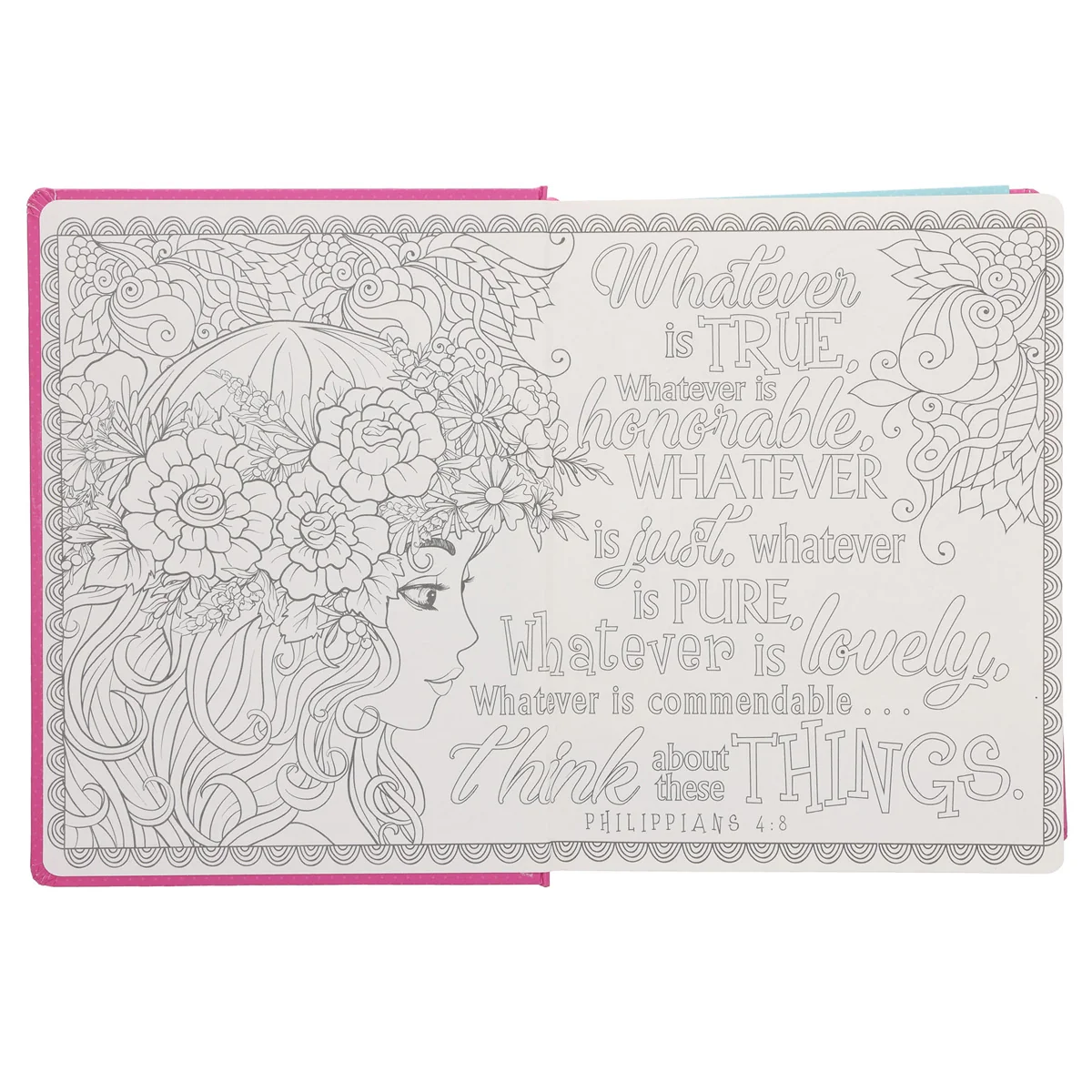 ESV Pink Color-Changing Hardcover My Creative Bible for Girls - Image 5