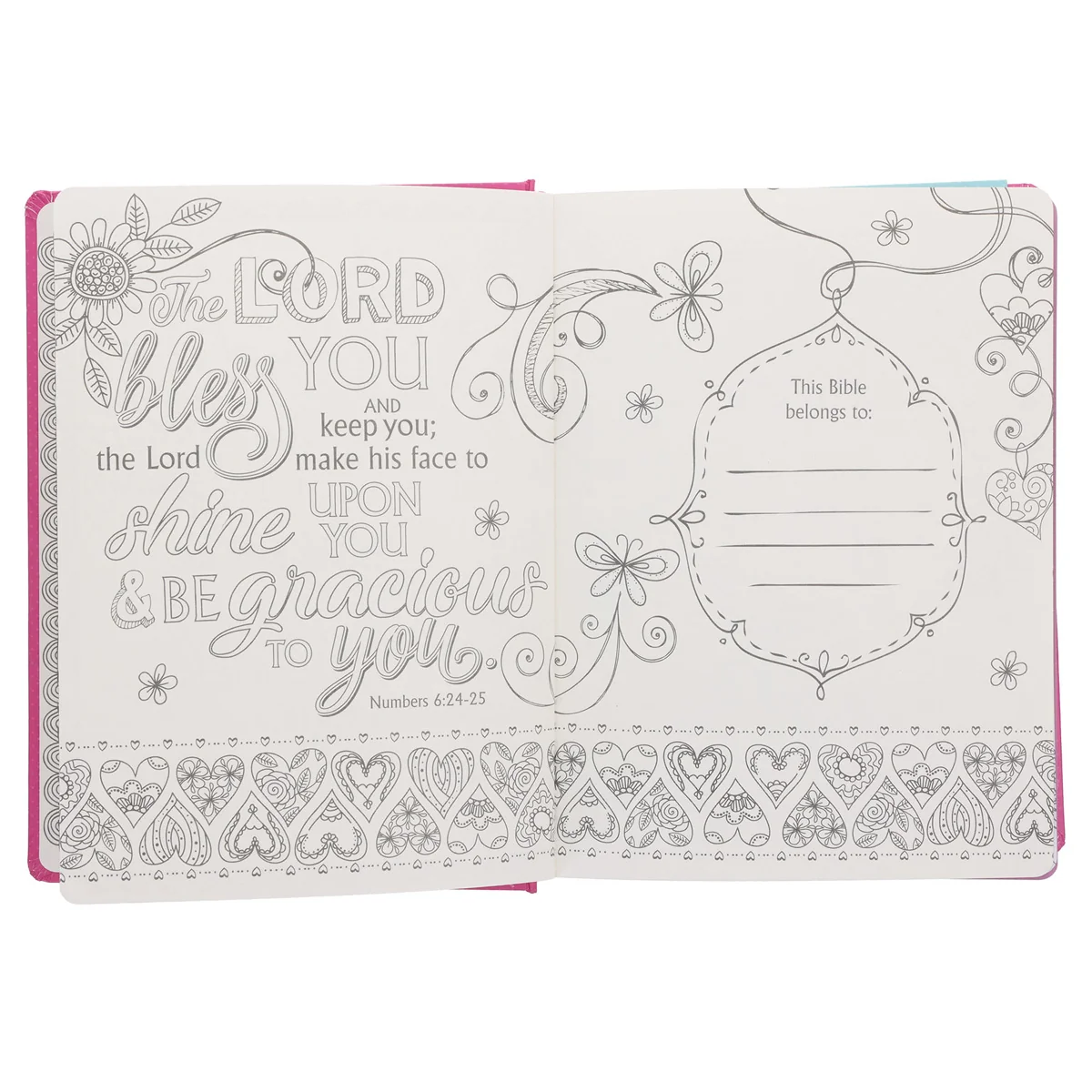 ESV Pink Color-Changing Hardcover My Creative Bible for Girls - Image 6