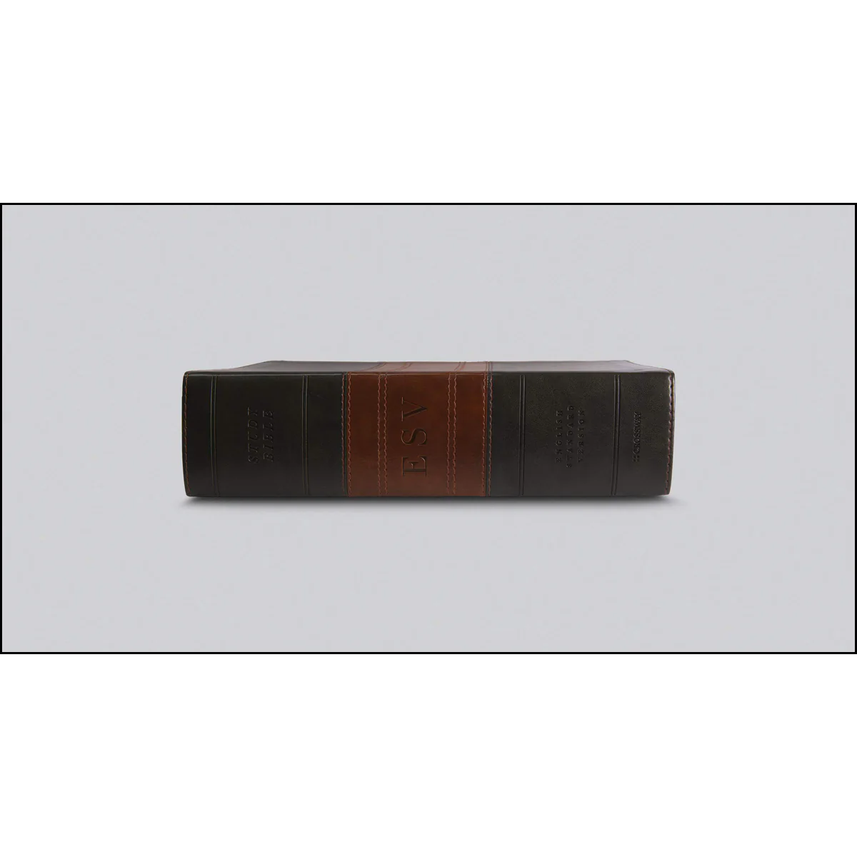 ESV Study Bible Large Print Forest / Tan Trail Design (Imitation Leather) - Image 2