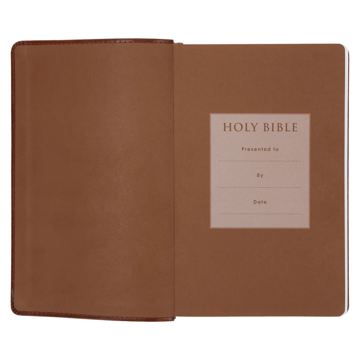 ESV Tan Brown Faux Leather Standard Bible - Image 4