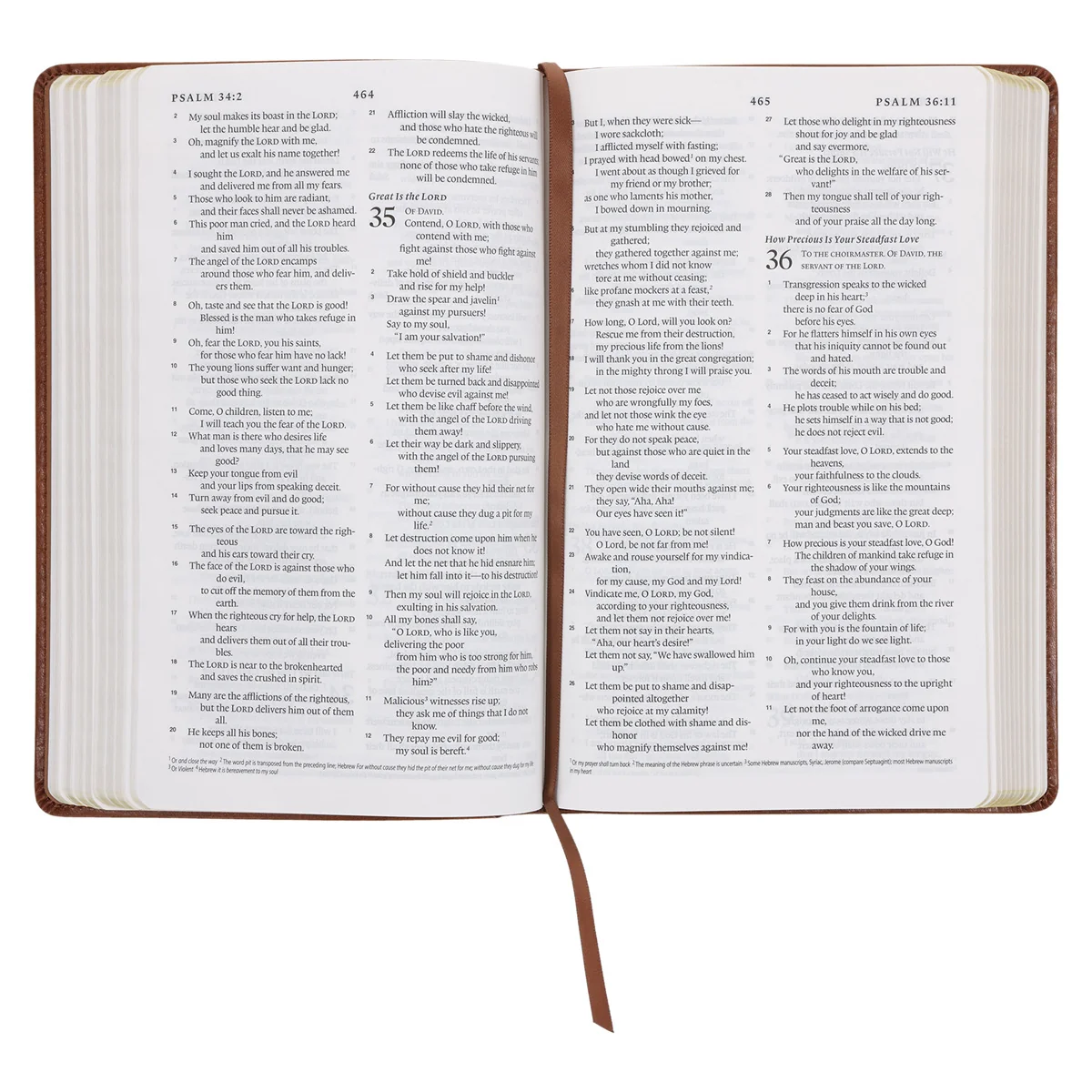 ESV Tan Brown Faux Leather Standard Bible - Image 6
