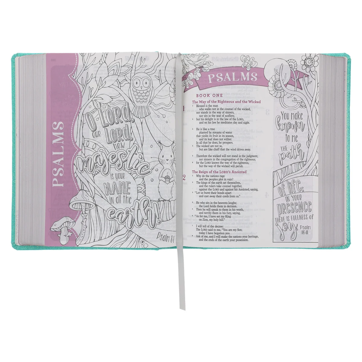 ESV Teal Glitter Hardcover My Creative Bible for Girls - Image 5
