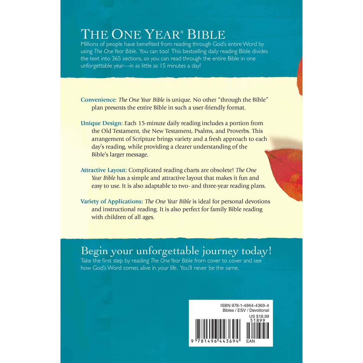 ESV The One Year Bible (Paperback) - Image 2
