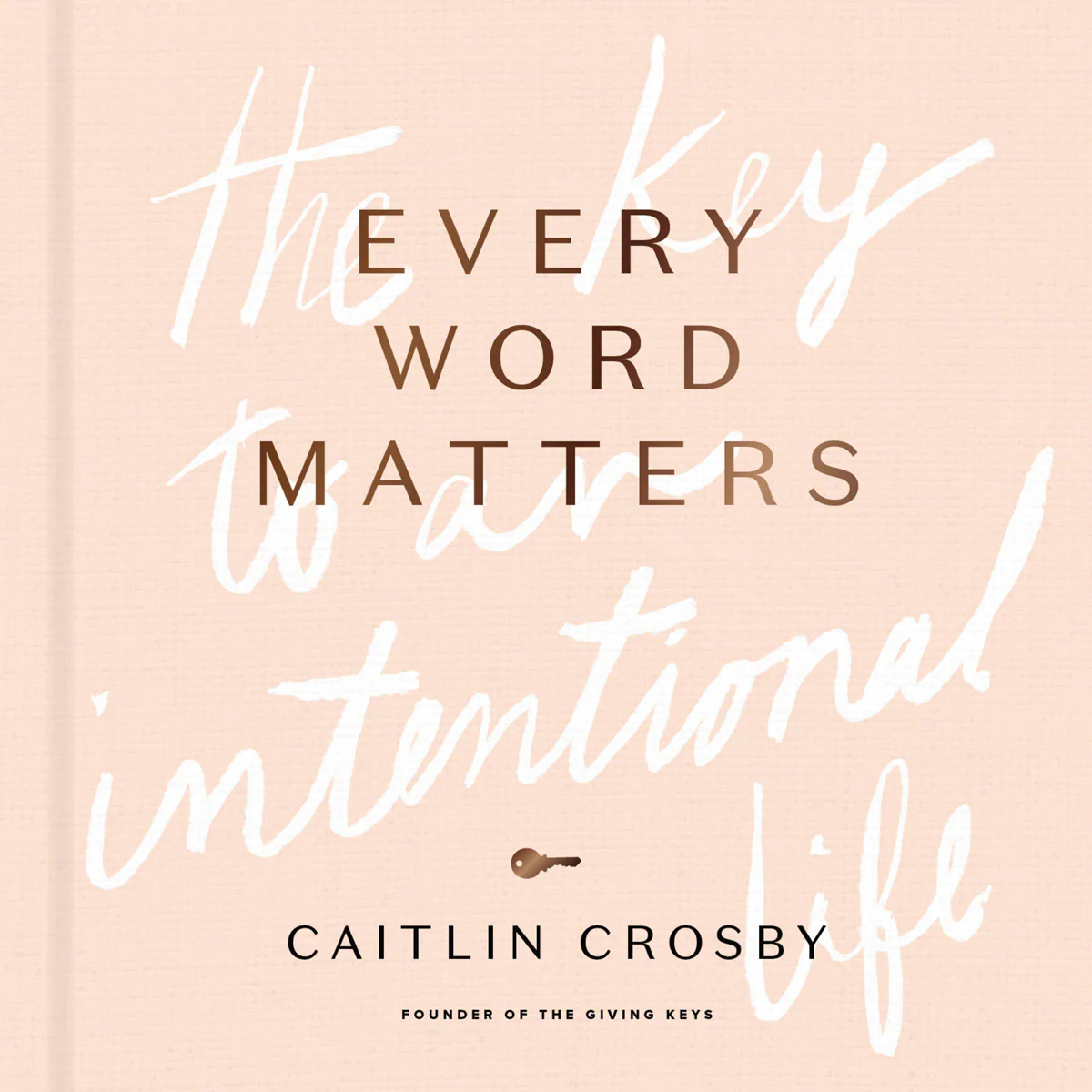 Every Word Matters: The Key To An Intentional Life (Hardcover)