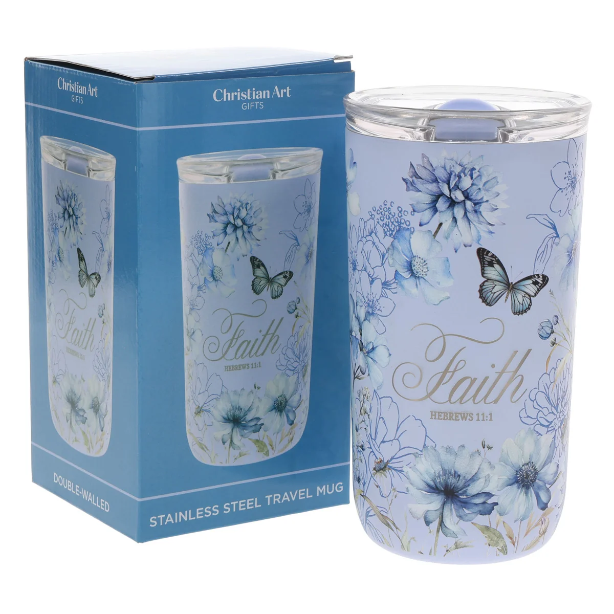 Faith Stainless Steel Travel Mug - Image 4